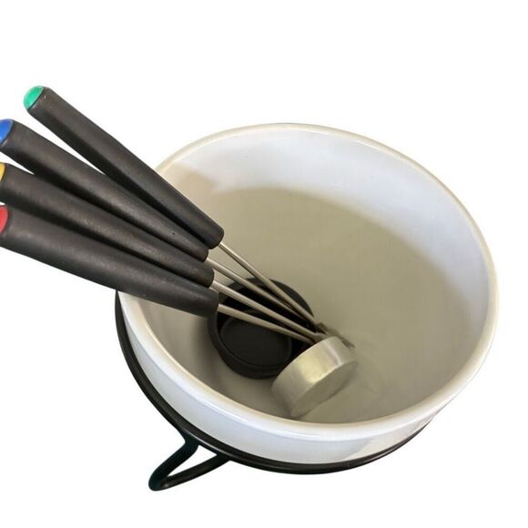 Wilton Dessert 8 Piece Fondue Set *New, Open Box* - Picture 2 of 7